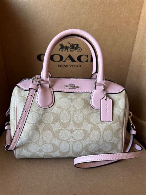 bolso coach mini bennett|Coach MINI BENNETT SATCHEL Petal .